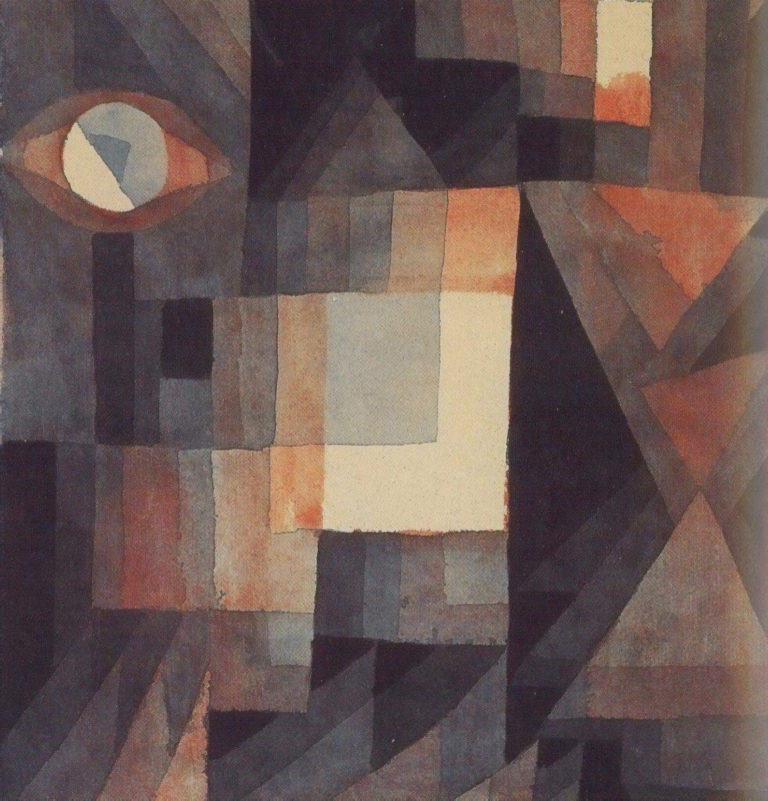 Gradation rouge vert, Paul Klee (1923)