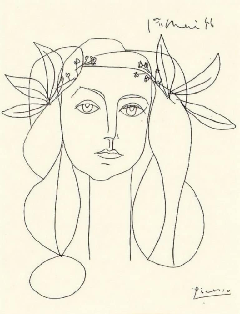 Tête, Pablo Picasso (1948)