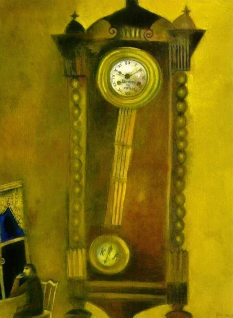 Horloge, Marc Chagall (1914)