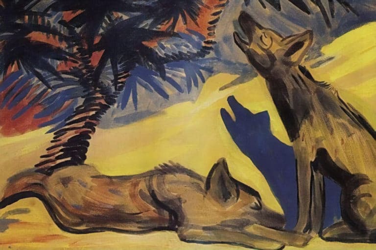 Hyènes, Martiros Sarian (1909)