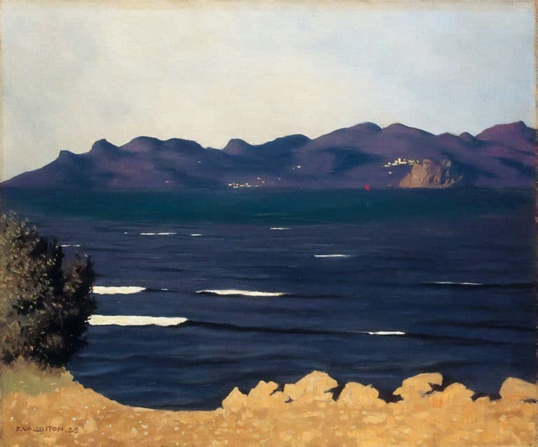 L’Estérel et la baie de Cannes, Félix Vallotton (1925)
