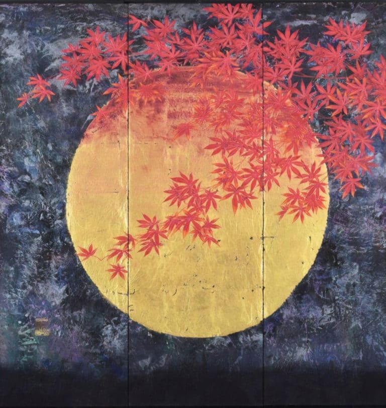 Érable écoutant le murmure de la lune, Kazuko Shiihashi (2014)