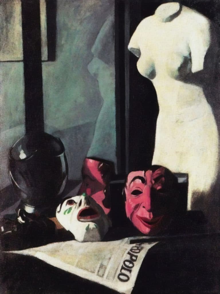 Masques, Felice Casorati (1921)