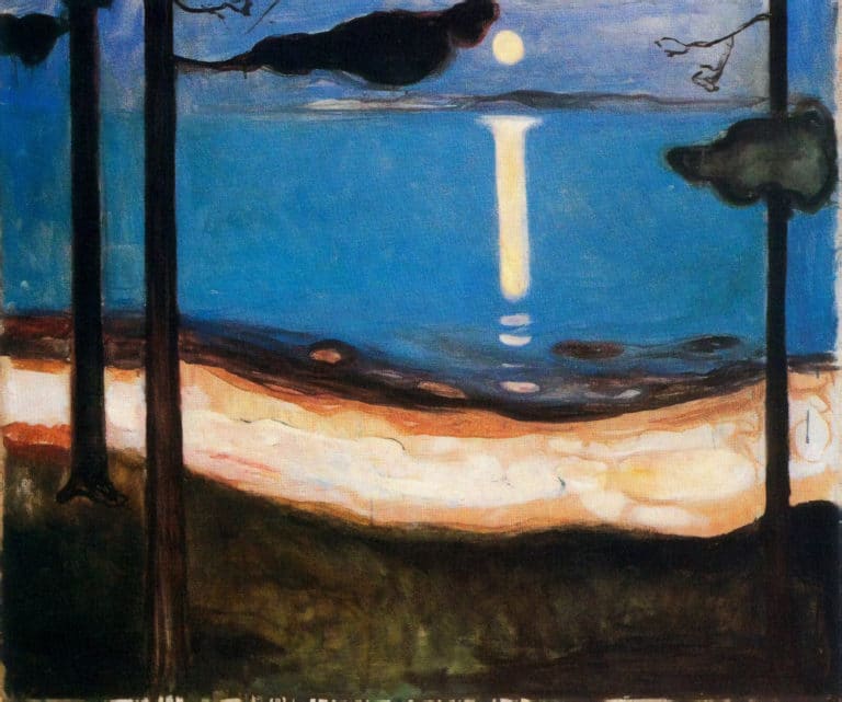 Clair de lune, Edvard Munch (1895)