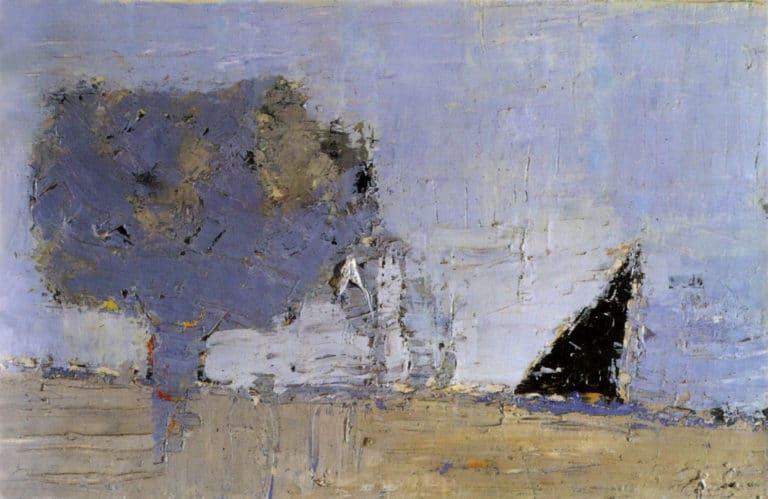 Paysage de Provence 2, Nicolas de Staël (1953)