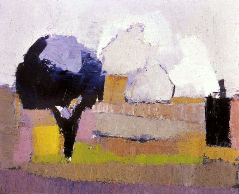 Paysage de Provence, Nicolas de Staël (1953)