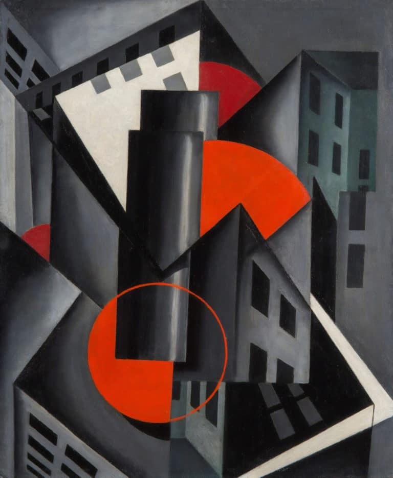Cercle rouge, Louis Lozowick (1924)