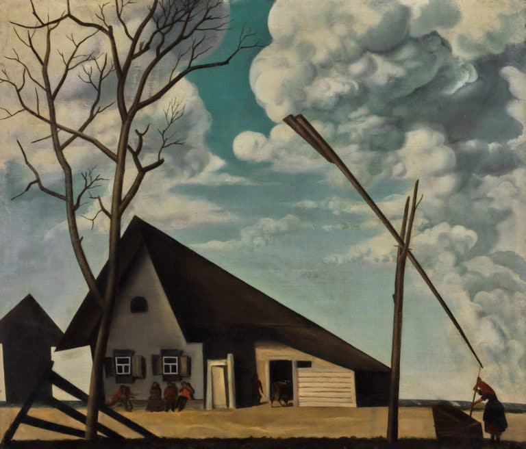 Paysage russe, Vassili Choukhaeff (1922)