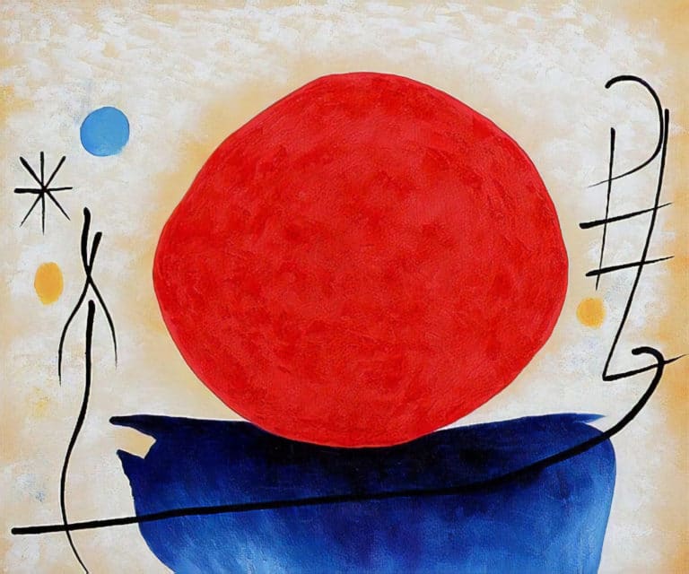 Soleil rouge, Joan Miró (1922)