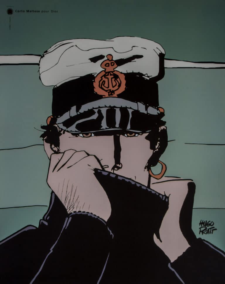 Corto Maltese, Dior, Hugo Pratt