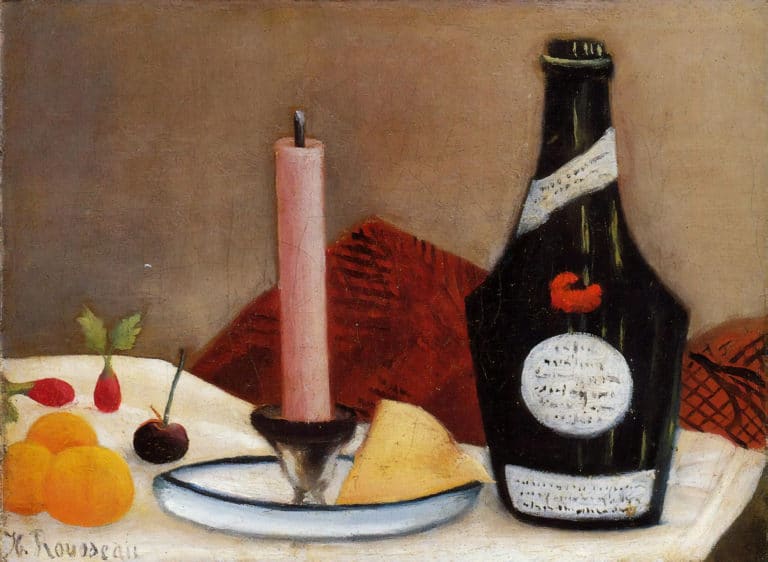 La bougie rose, Henri Rousseau (1909)