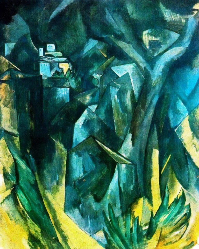 La ville dans les hauteurs, Georges Braque (1909)