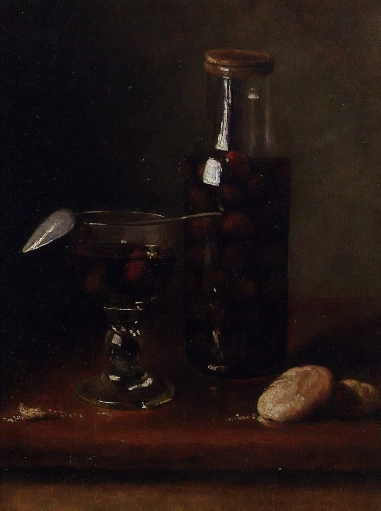 Nature morte, François Bonvin (1873)