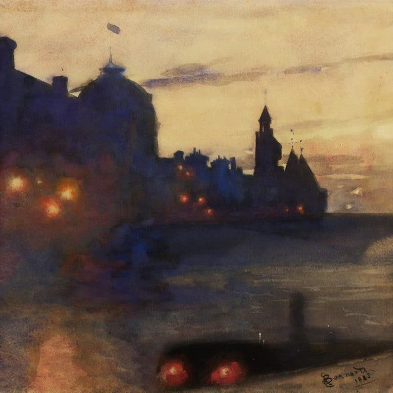 Nocturne, Albert Besnard (1885)