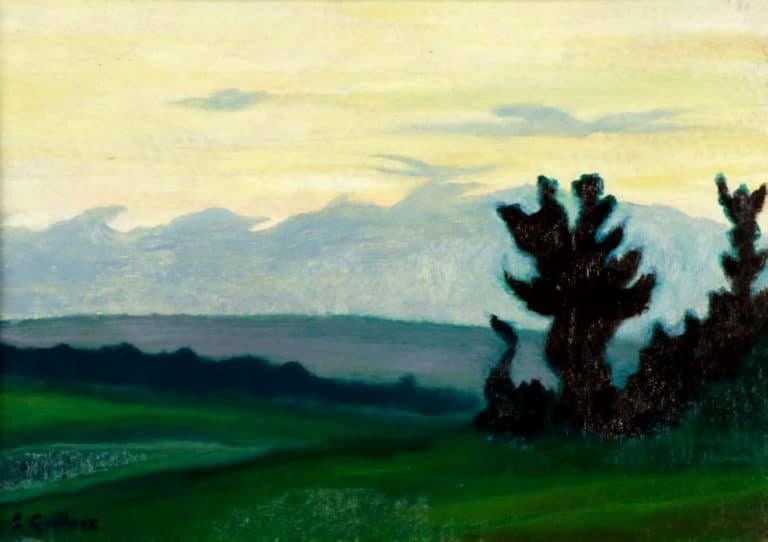 Paysage, Charles Guilloux (1899)