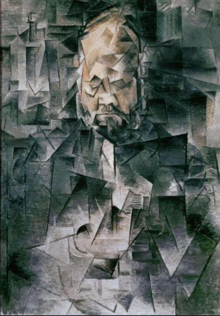 Portrait du marchand d'art Ambroise Vollard, Pablo Picasso (1910)