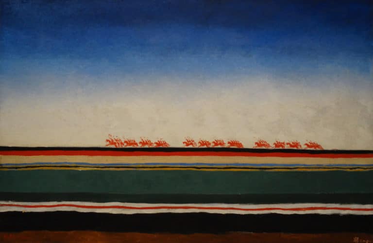 Cavalerie rouge, Kasimir Malevitch (1928)