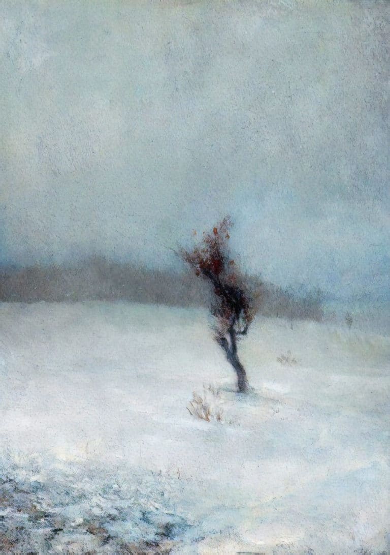 Tempête de neige, John LaFarge (1865)