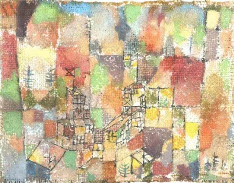 Deux maisons de campagne, Paul Klee (1936)
