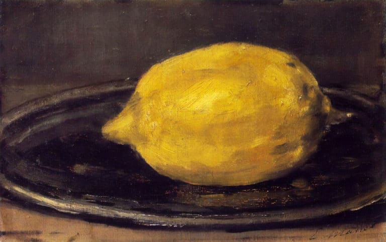 Le citron, Édouard Manet (1880)