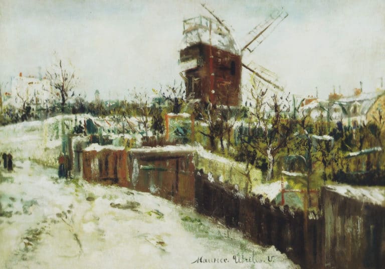 Le Moulin de la Galette, Maurice Utrillo (1917)