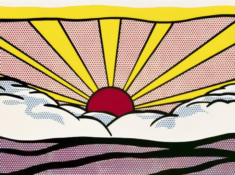Lever de soleil, Roy Lichtenstein (1965)