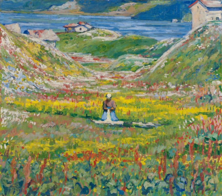 Vallée fleurie, Giovanni Giacometti (1914)