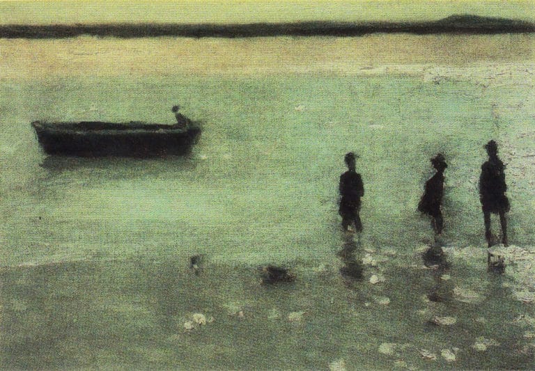 Plage à Étaples, Philip Wilson Steer (1887)