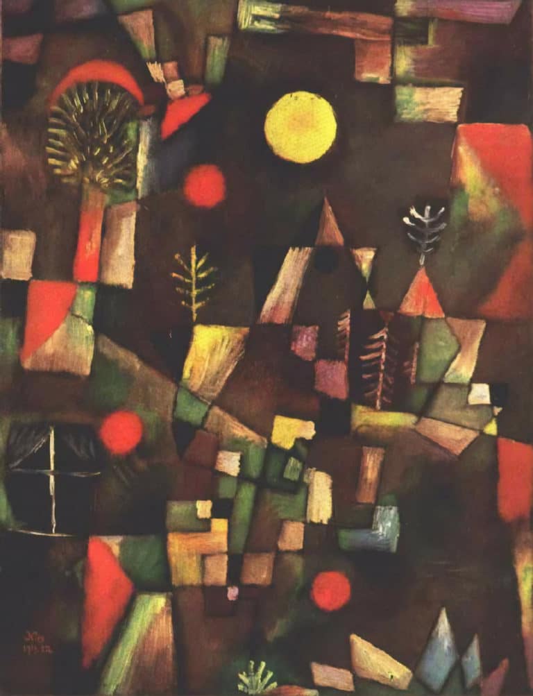 Pleine lune, Paul Klee (1919)