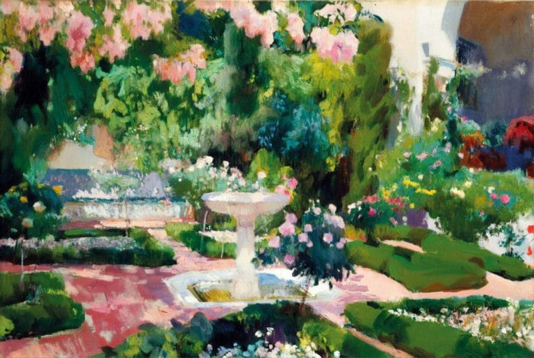 Jardin de la casa Sorolla, Joaquín Sorolla (1918)