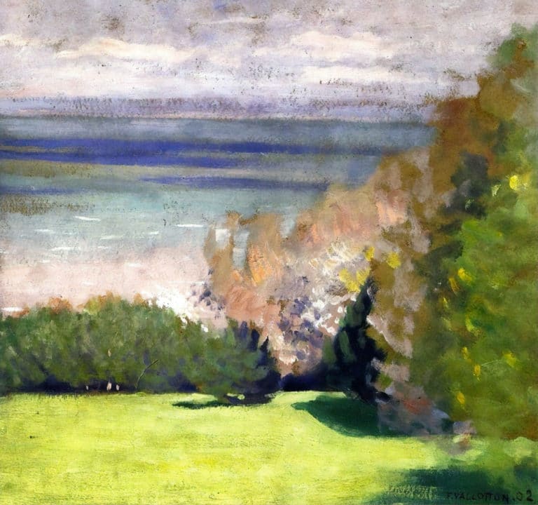 Le parc à Villerville, Félix Vallotton (1902)