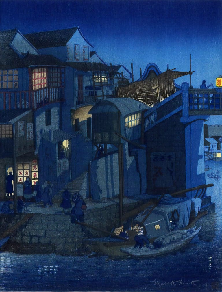 Clair de lune à Suzhou, Elizabeth Keith (1924)
