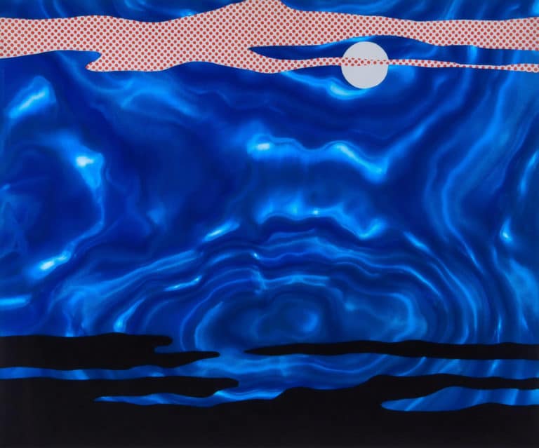 Paysage lunaire, Roy Lichtenstein (1965)