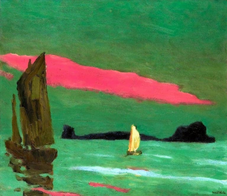 Île des mers du Sud, Emil Nolde (1915)