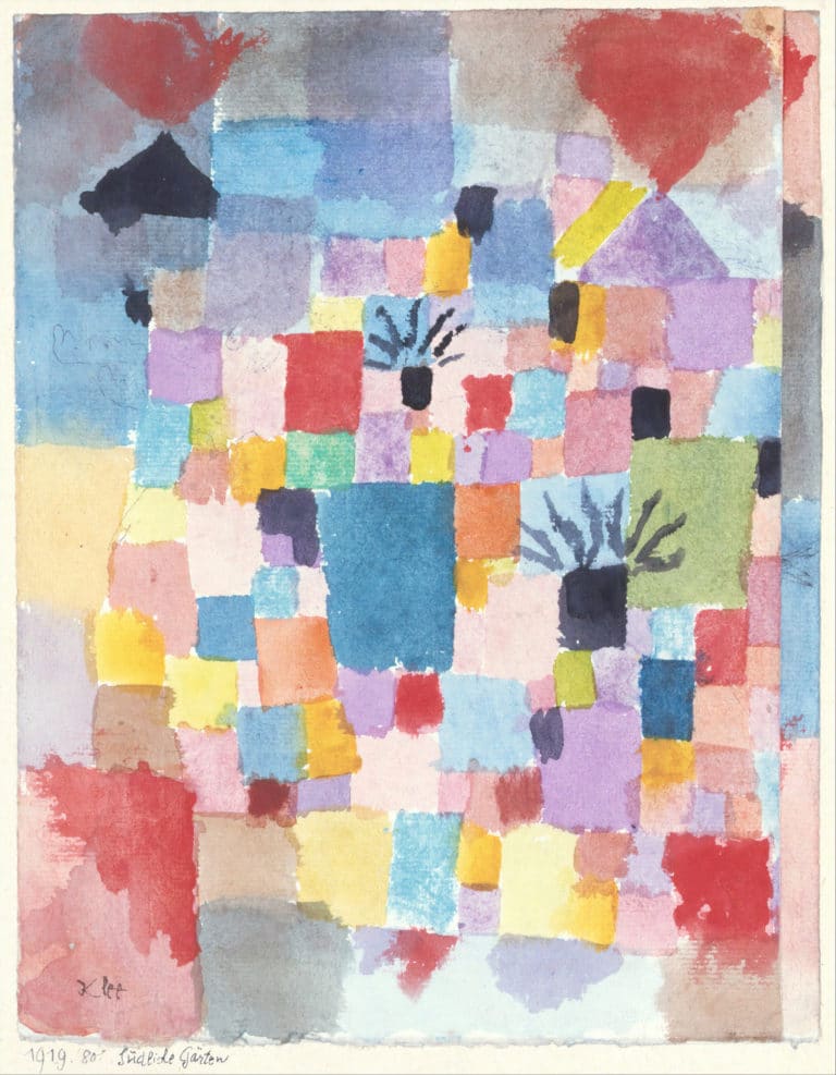 Jardins du Sud, Paul Klee (1930)