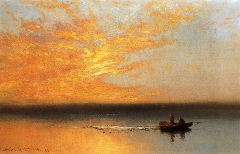 Coucher de soleil, Charles Henry Gifford (1899)