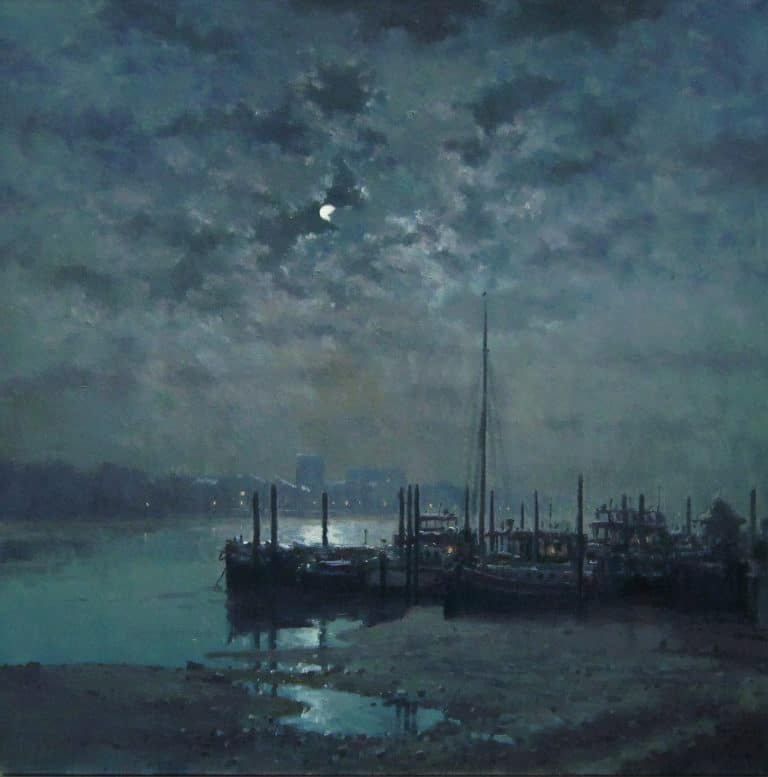 Clair de lune sur la Tamise, Rod Pearce (1989)
