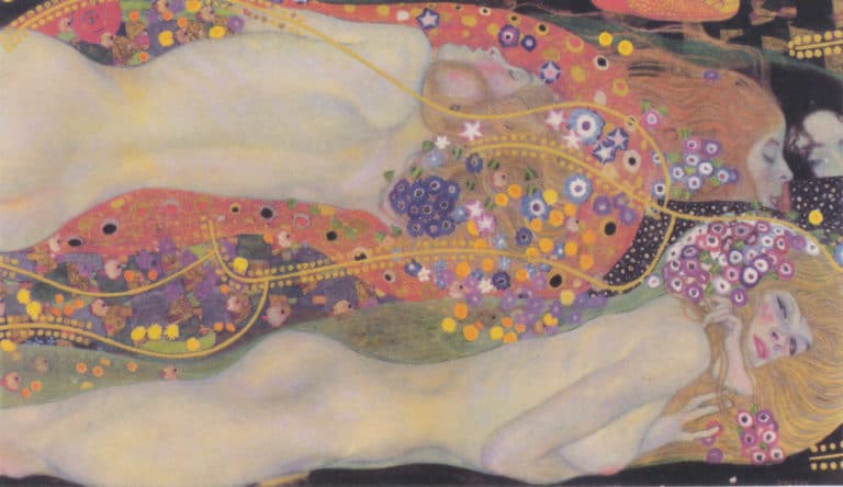 Serpents d'eau II, Gustav Klimt (1907)