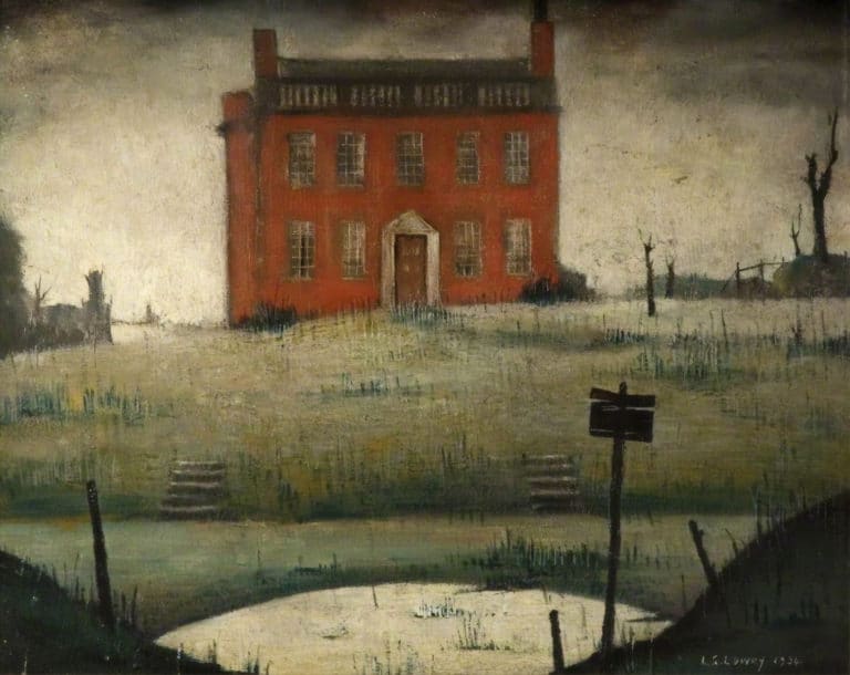 Maison vide, Laurence Stephen Lowry (1934)