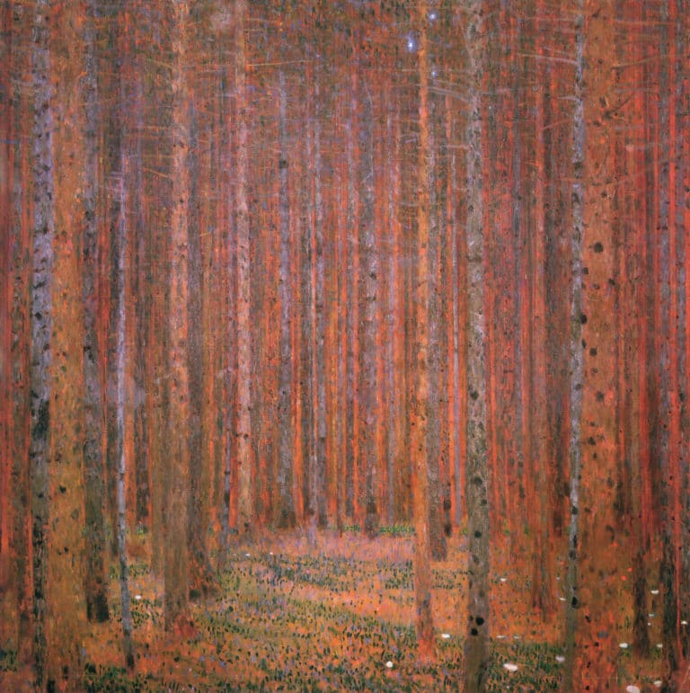 Forêt de sapins I, Gustav Klimt (1901)