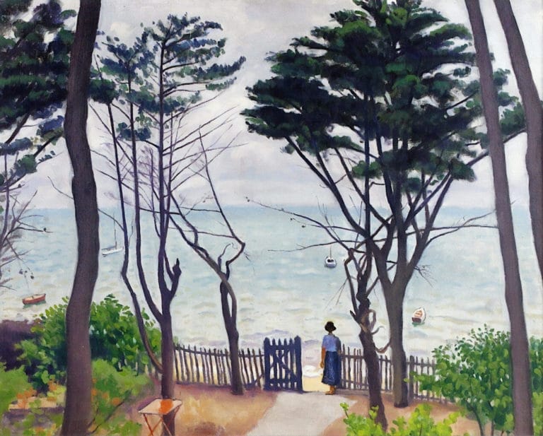 Le jardin à Pyla, Albert Marquet (1935)