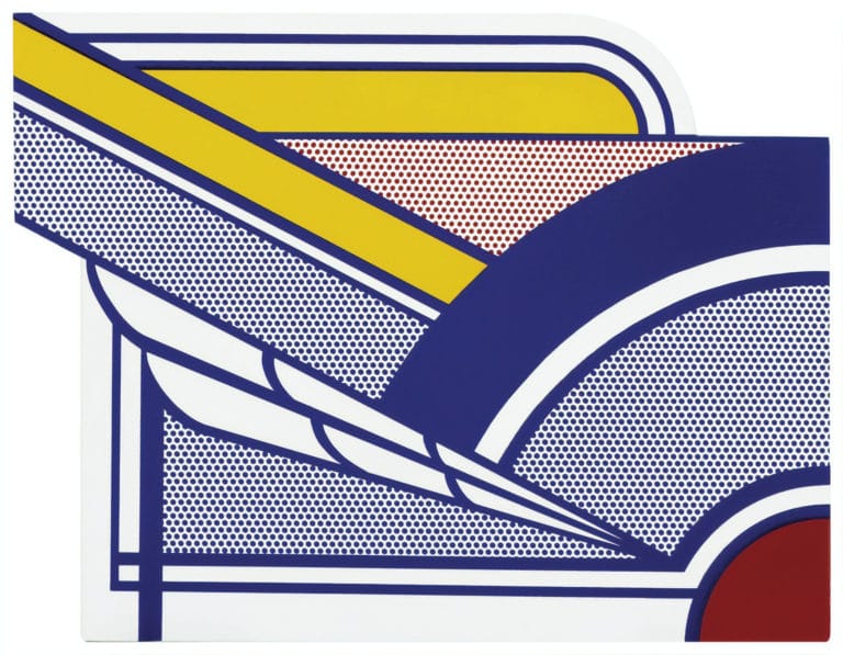 Peinture moderne sur porcelaine, Roy Lichtenstein (1971)