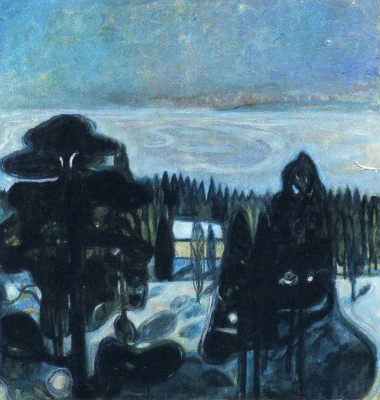 Nuit blanche, Edvard Munch (1901)