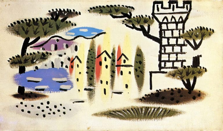 Paysage de Juan-les-Pins, Pablo Picasso (1924)