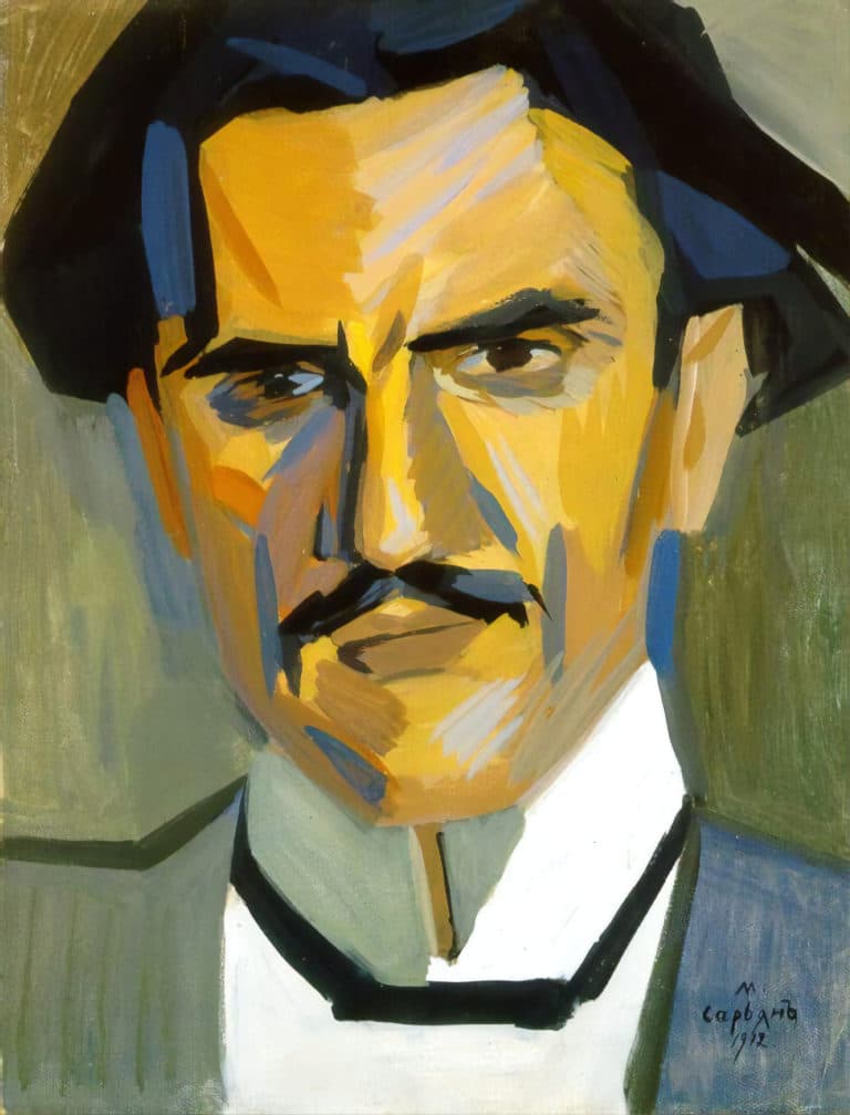 Portrait du critique Garéguine Levonian, Martiros Sarian (1912)