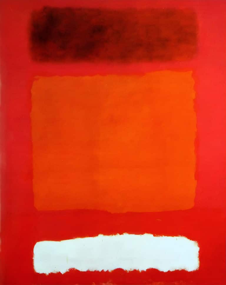 Rouge, blanc et brun, Mark Rothko (1957)