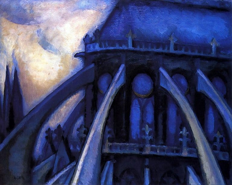 Chevet de Notre-Dame, André Lhote (1910)