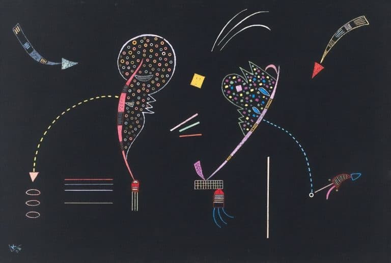 Deux côtés, Vassily Kandinsky (1936)