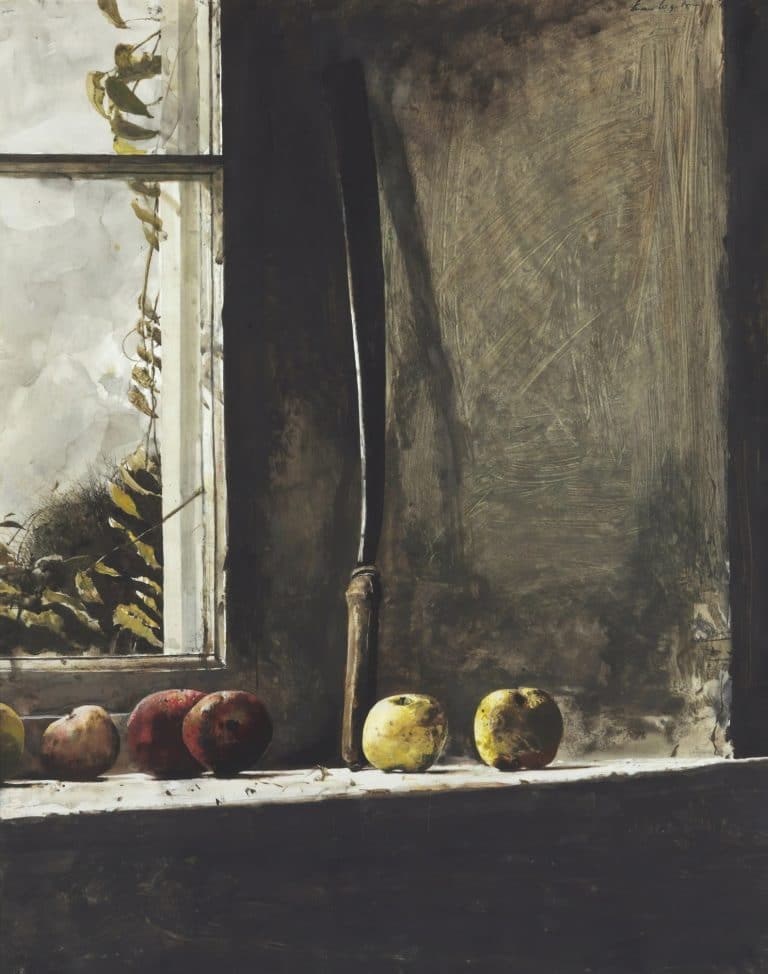 Cinq et demi, Andrew Wyeth (1981)