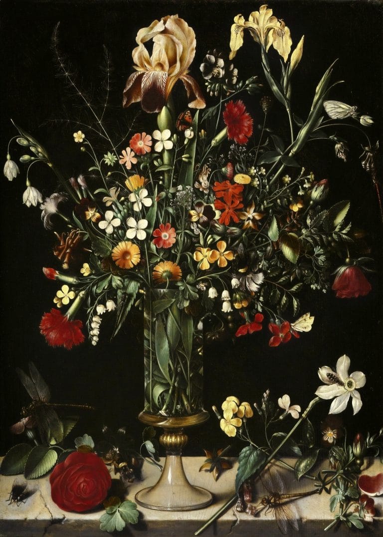 Nature morte au vase, Ambrosius Bosschaert (1600)